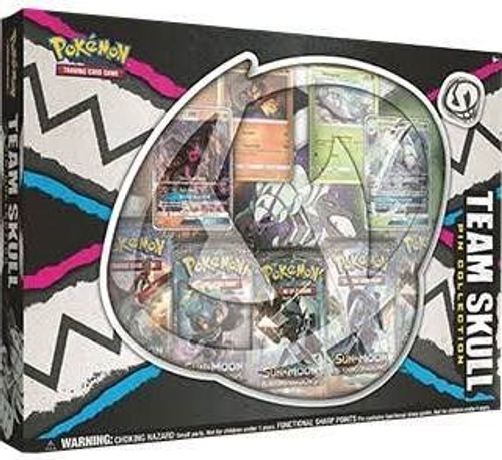 Team Skull Pin Collection — SM - Burning Shadows