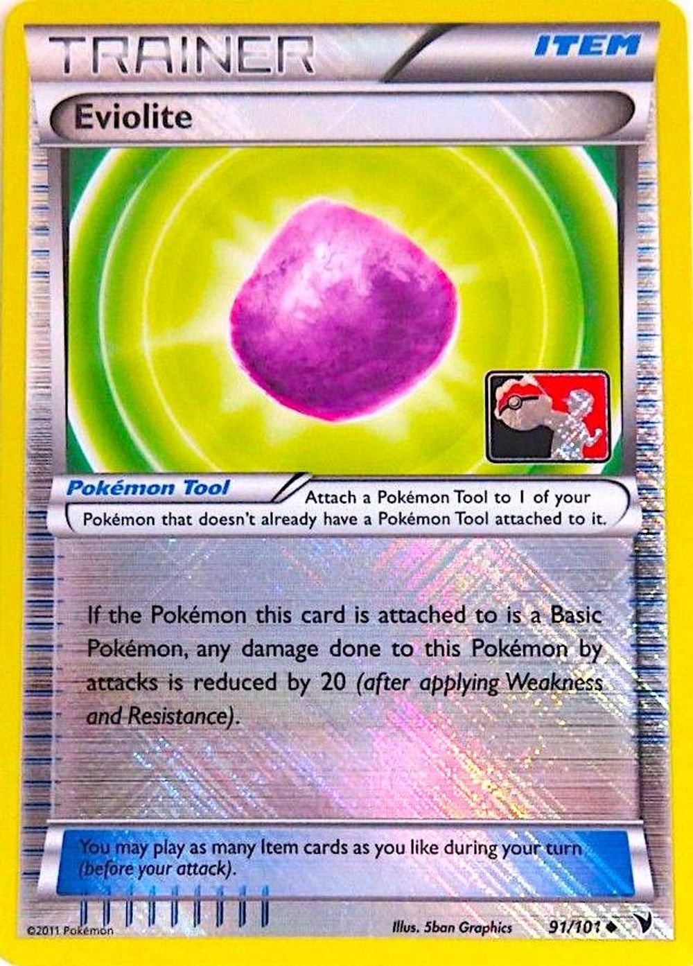Eviolite - 91/101 (Championship Promo) — League & Championship Cards