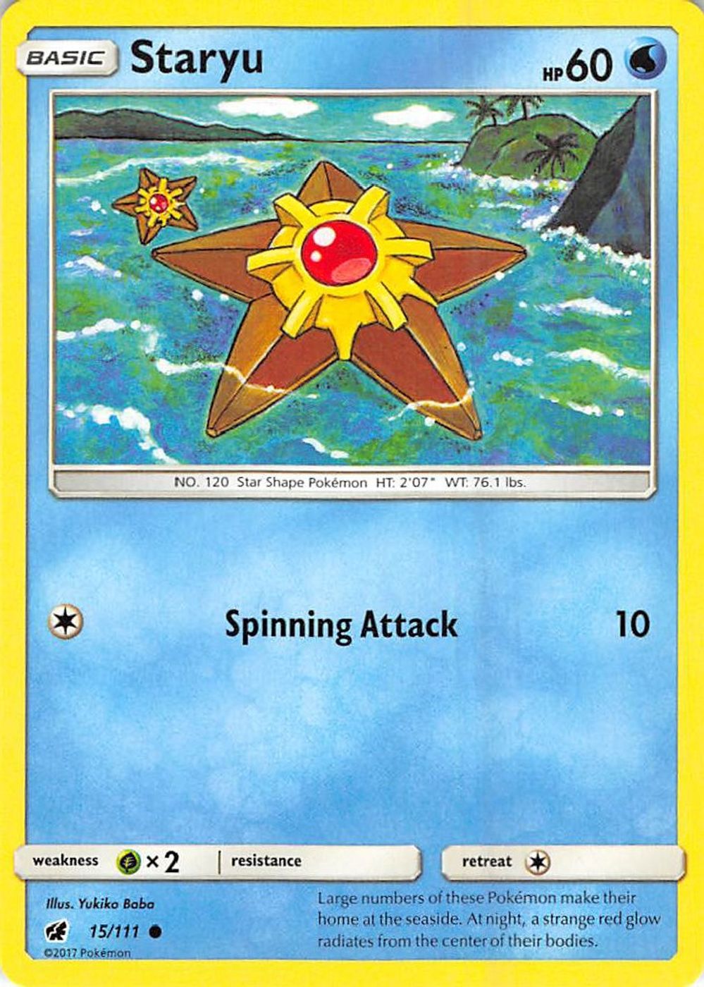 Staryu — SM - Crimson Invasion