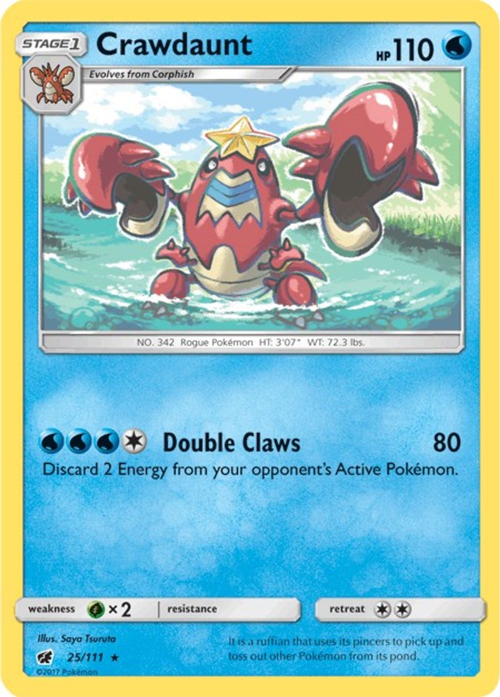 Crawdaunt — SM - Crimson Invasion