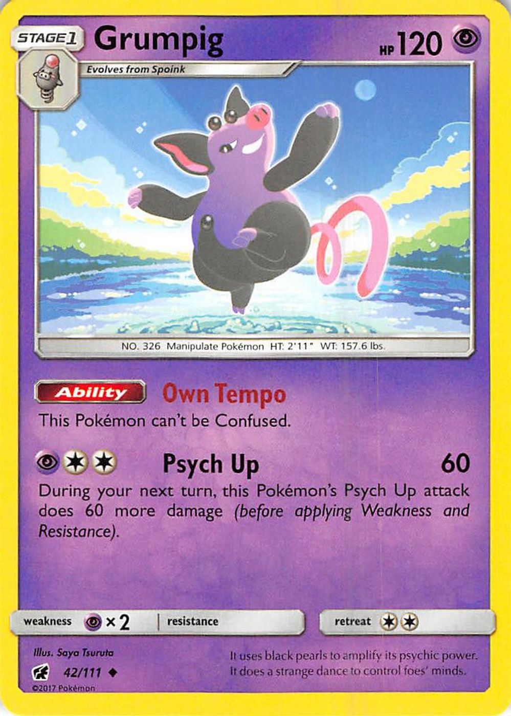 Grumpig — SM - Crimson Invasion