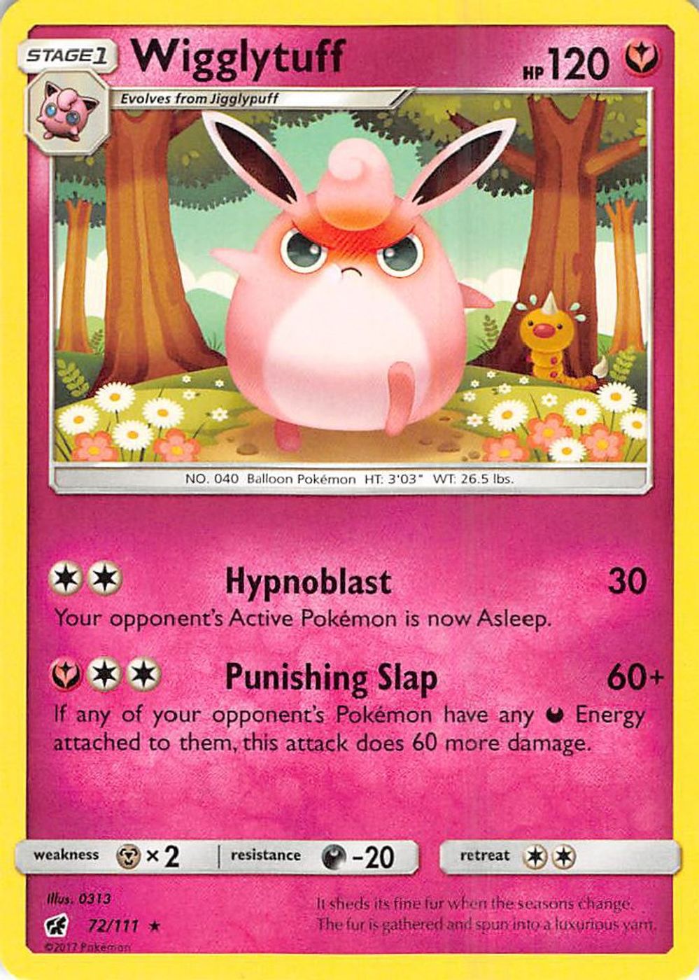 Wigglytuff — SM - Crimson Invasion