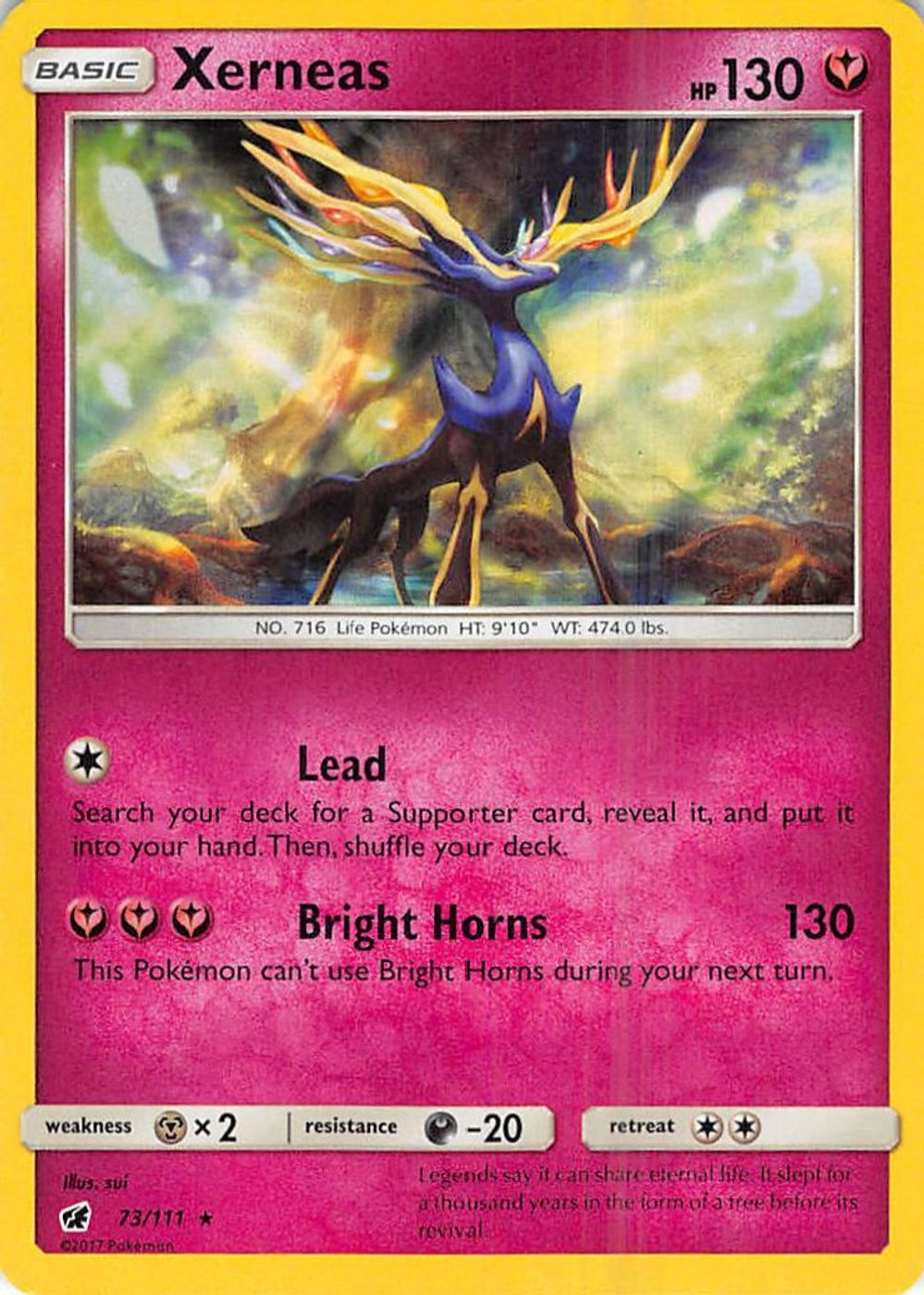 Xerneas — SM - Crimson Invasion
