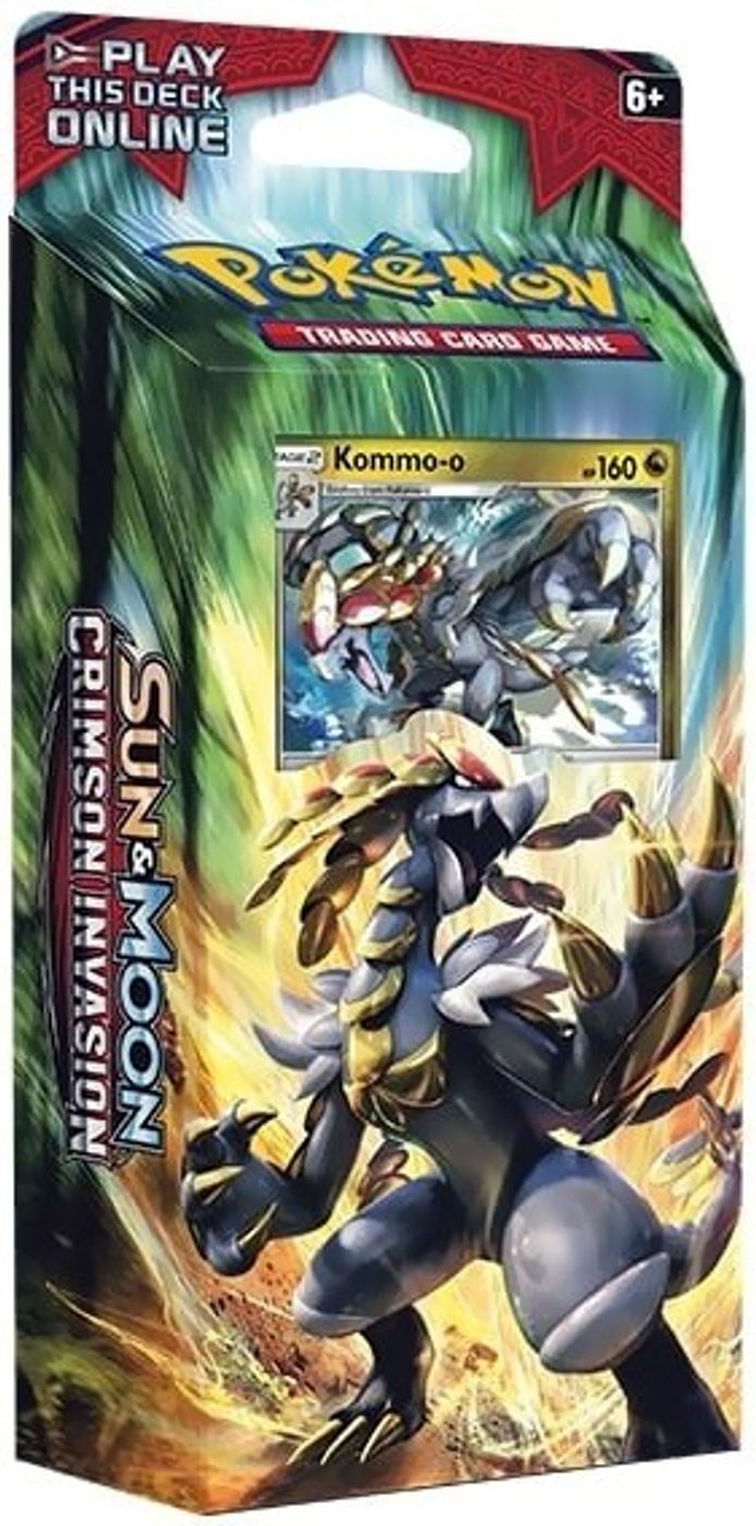 Crimson Invasion Theme Deck - "Clanging Thunder" [Kommo-o] — SM - Crimson Invasion