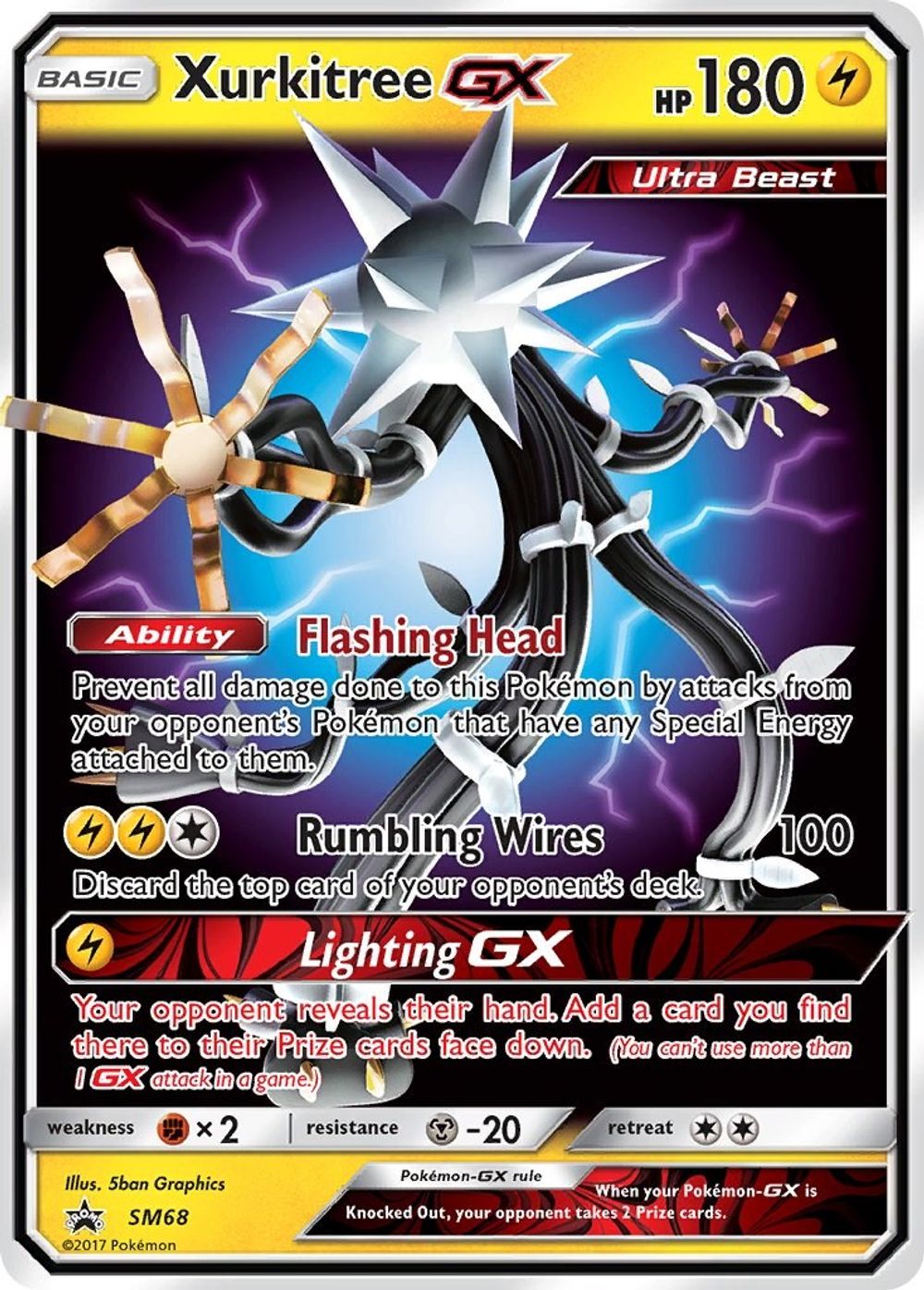 Xurkitree GX - SM68 — SM Promos