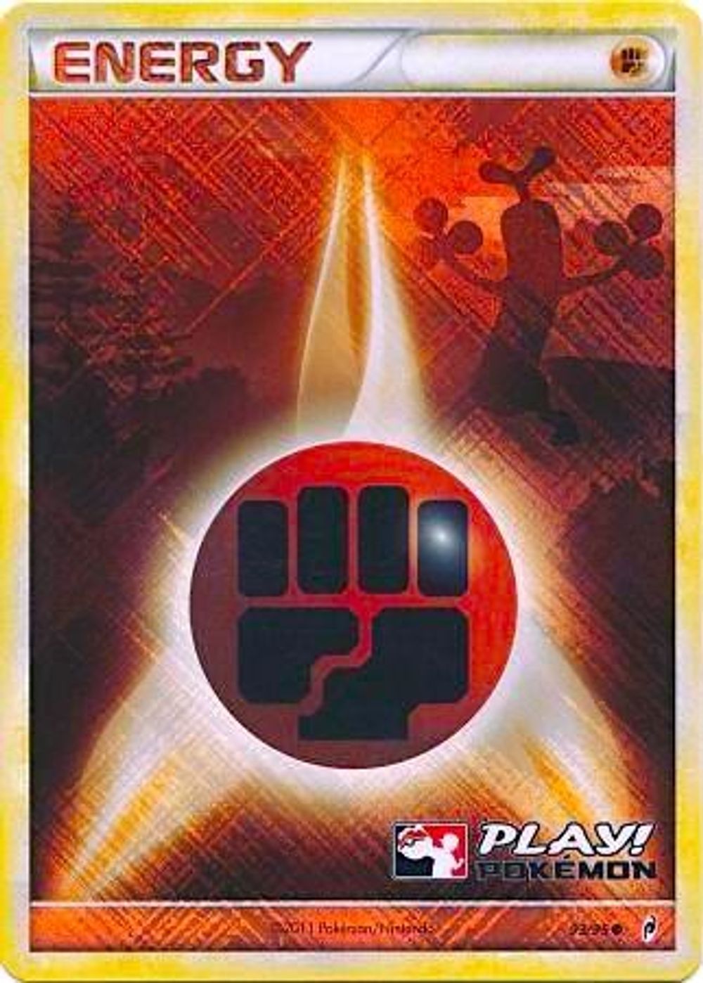 Fighting Energy - 93/95 (Play! Pokemon) — League & Championship Cards