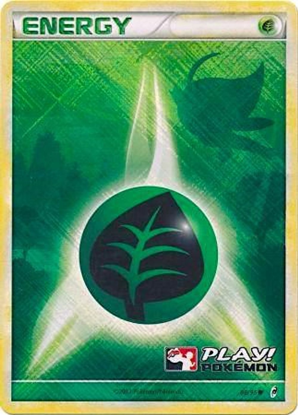 Grass Energy - 88/95 (Play! Pokemon) — League & Championship Cards