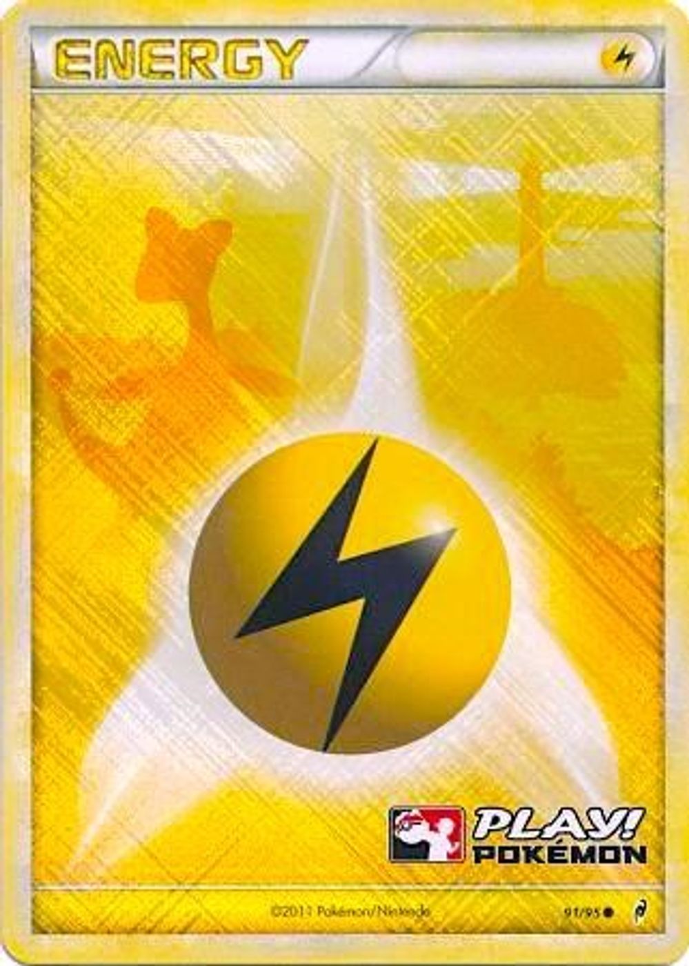 Lightning Energy - 91/95 (Play! Pokemon) — League & Championship Cards
