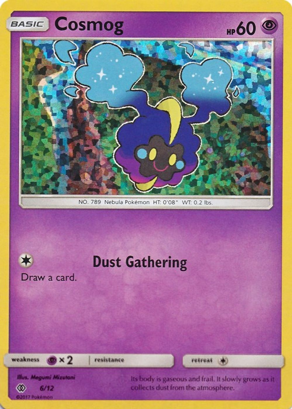 Cosmog - 6/12 — McDonald's Promos 2017