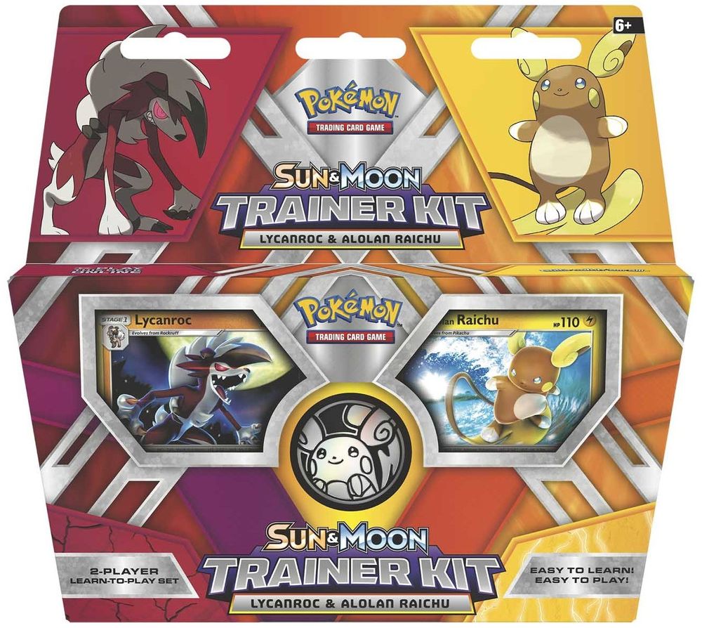 Sun & Moon Trainer Kit: Lycanroc & Alolan Raichu — SM Trainer Kit: Lycanroc & Alolan Raichu