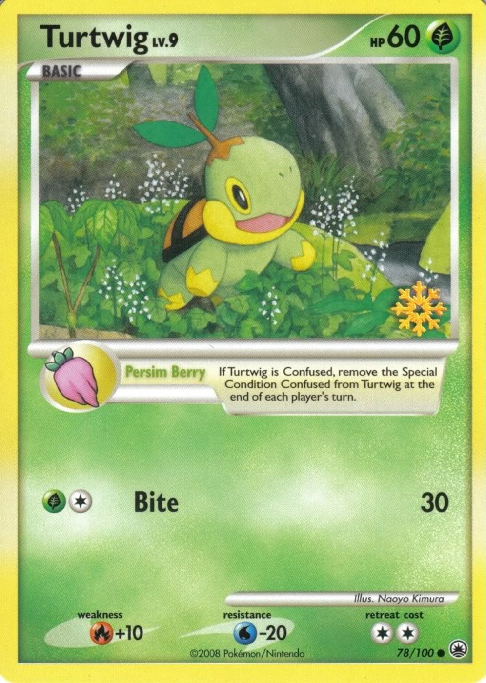 Turtwig - 78/100 — Countdown Calendar Promos