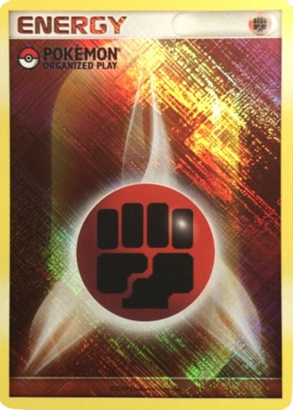 Fighting Energy (2009 Unnumbered POP Promo) — League & Championship Cards