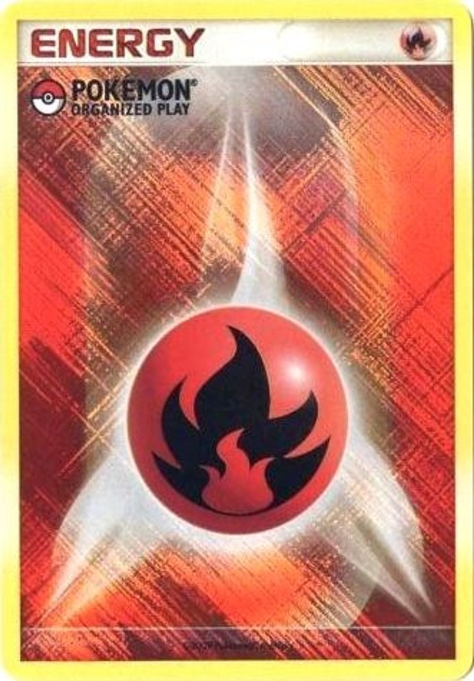 Fire Energy (2009 Unnumbered POP Promo) — League & Championship Cards