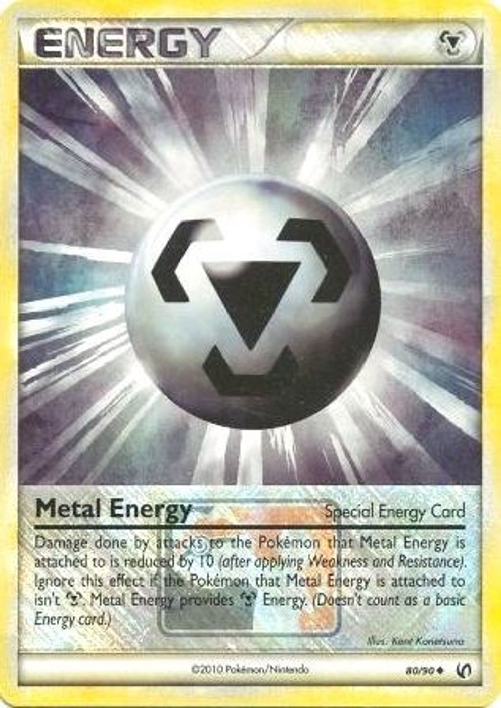 Metal Energy (Special) - 80/90 (League Promo) — League & Championship Cards