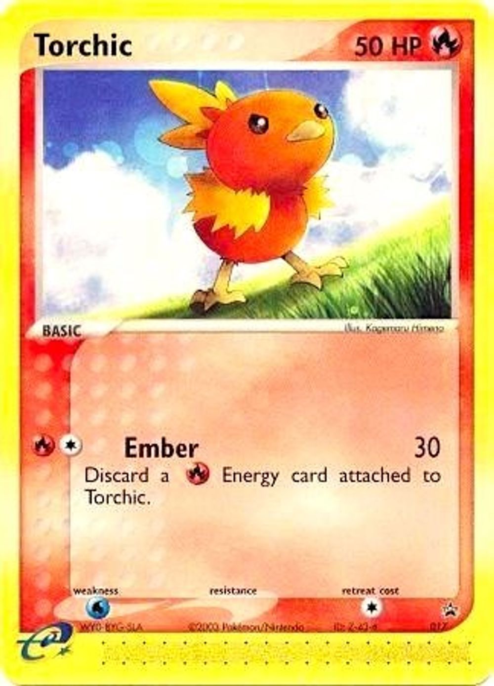 Torchic - 017 (Target Promo) — Nintendo Promos