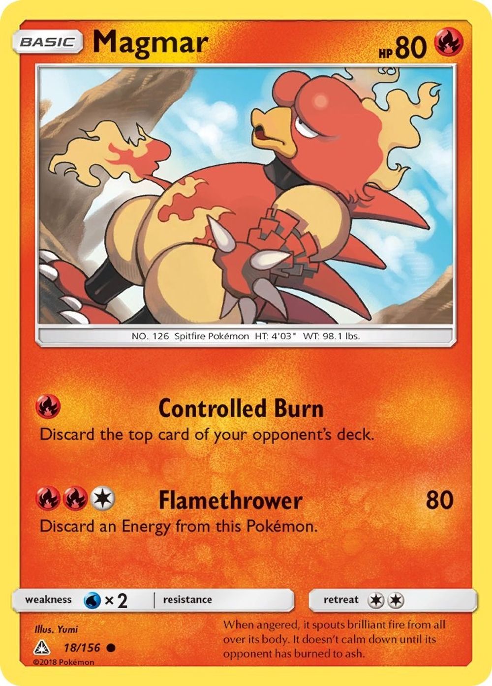 Magmar — SM - Ultra Prism