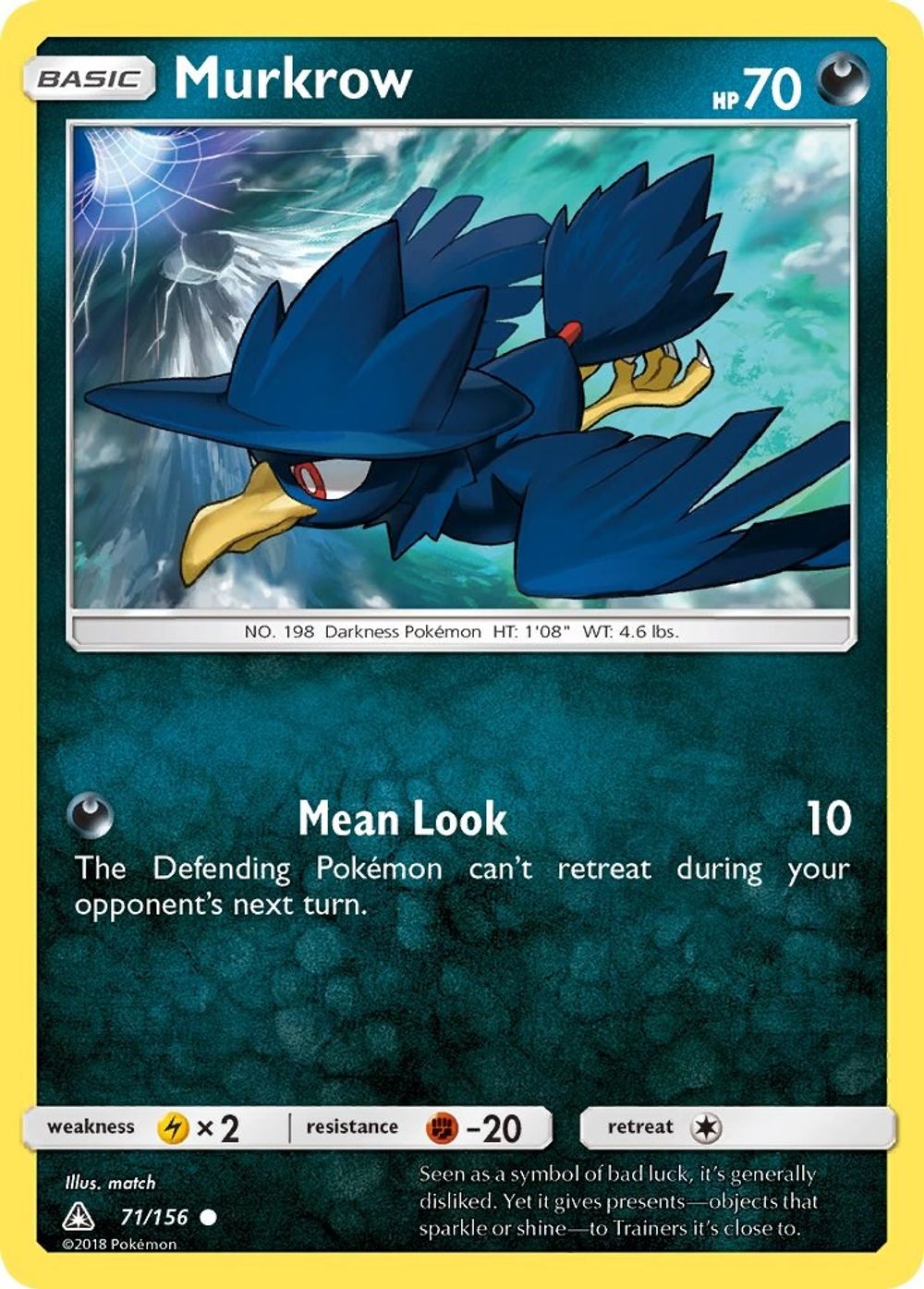 Murkrow — SM - Ultra Prism