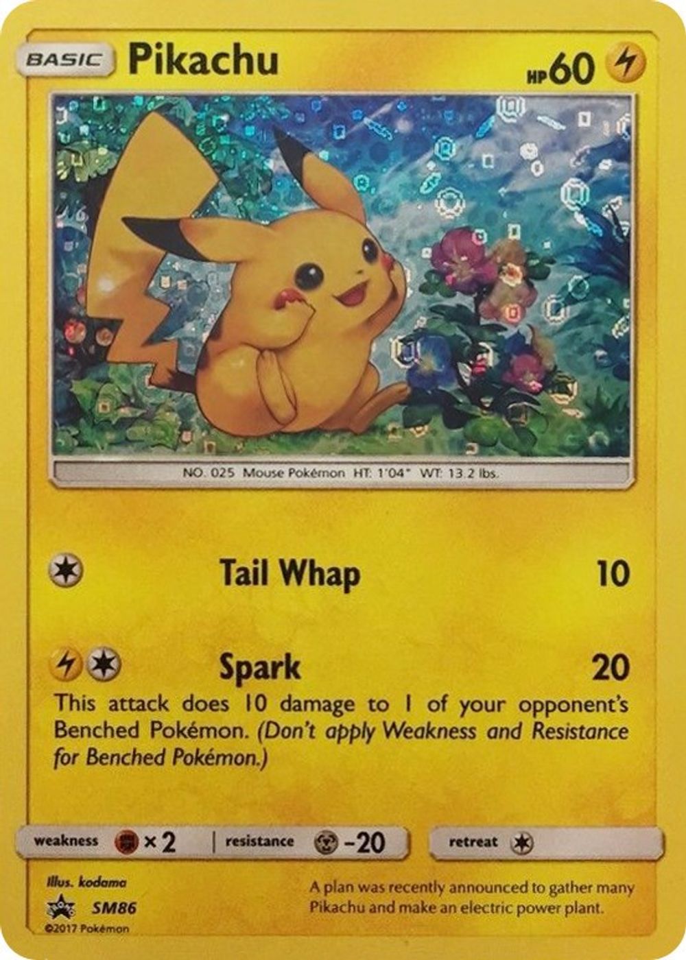 Pikachu - SM86 (General Mills Promo) — Miscellaneous Cards & Products