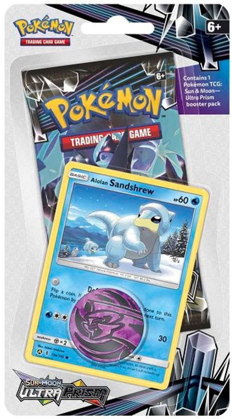 Ultra Prism Single Pack Blister [Alolan Sandshrew] — SM - Ultra Prism