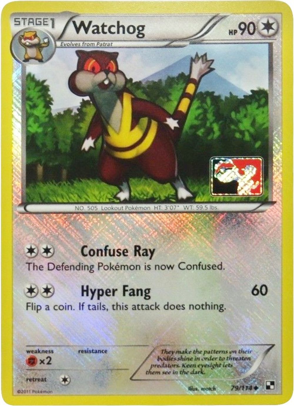Watchog - 79/114 (League Promo) — League & Championship Cards