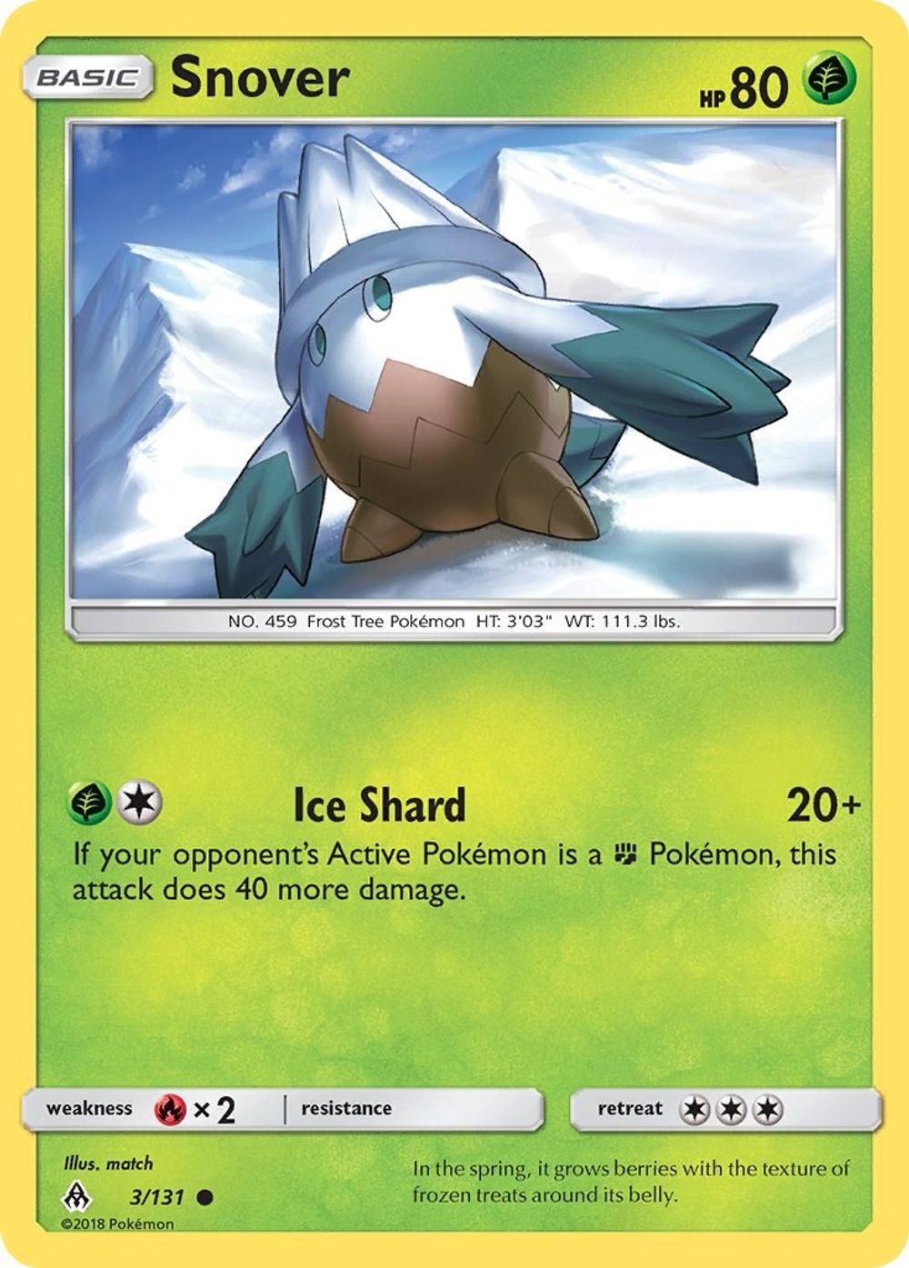 Snover — SM - Forbidden Light