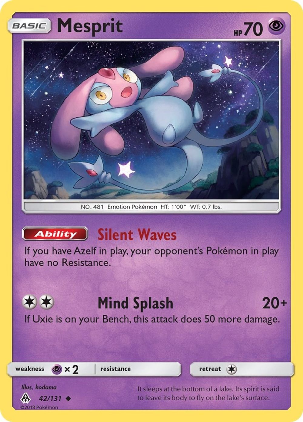 Mesprit — SM - Forbidden Light