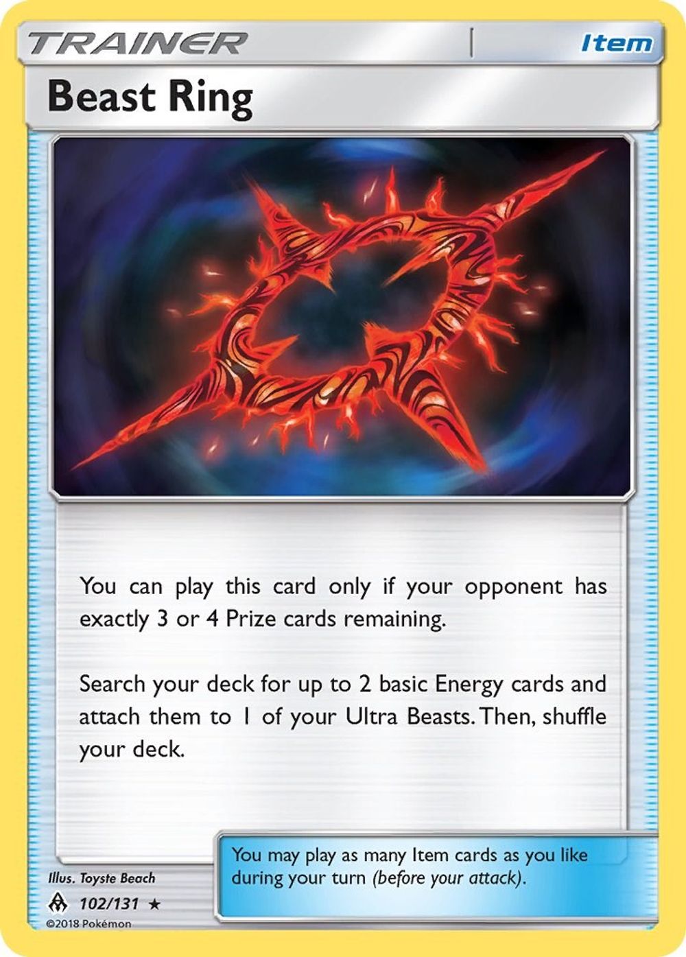 Beast Ring — SM - Forbidden Light