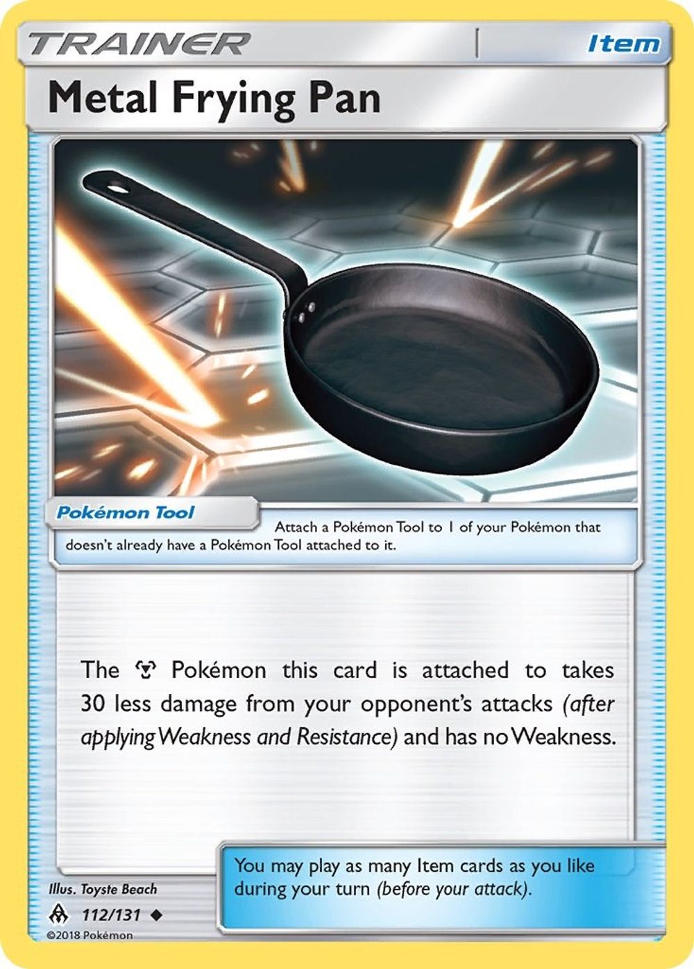Metal Frying Pan — SM - Forbidden Light