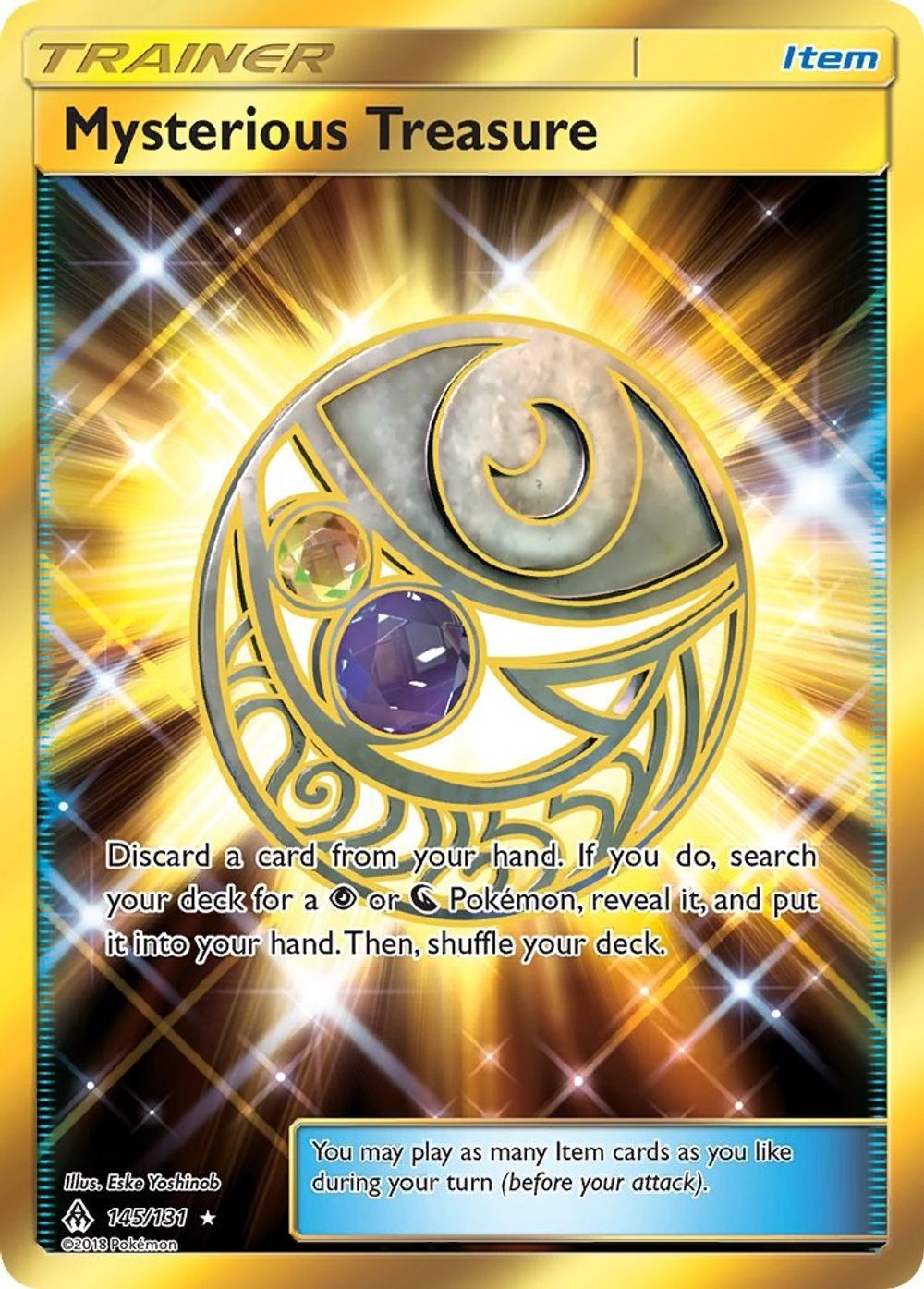 Mysterious Treasure (Secret) — SM - Forbidden Light