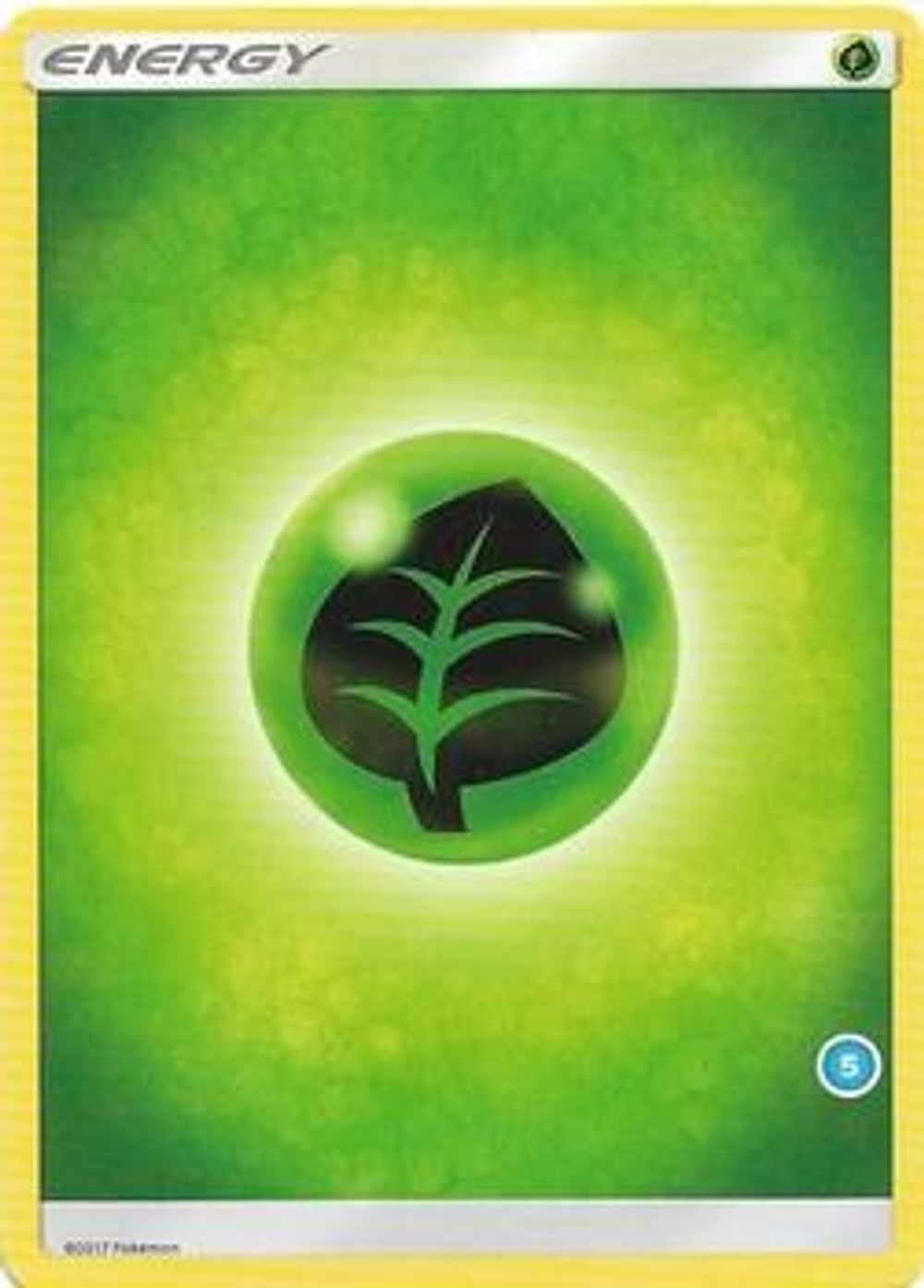 Grass Energy (5) — SM Trainer Kit: Alolan Sandslash & Alolan Ninetales
