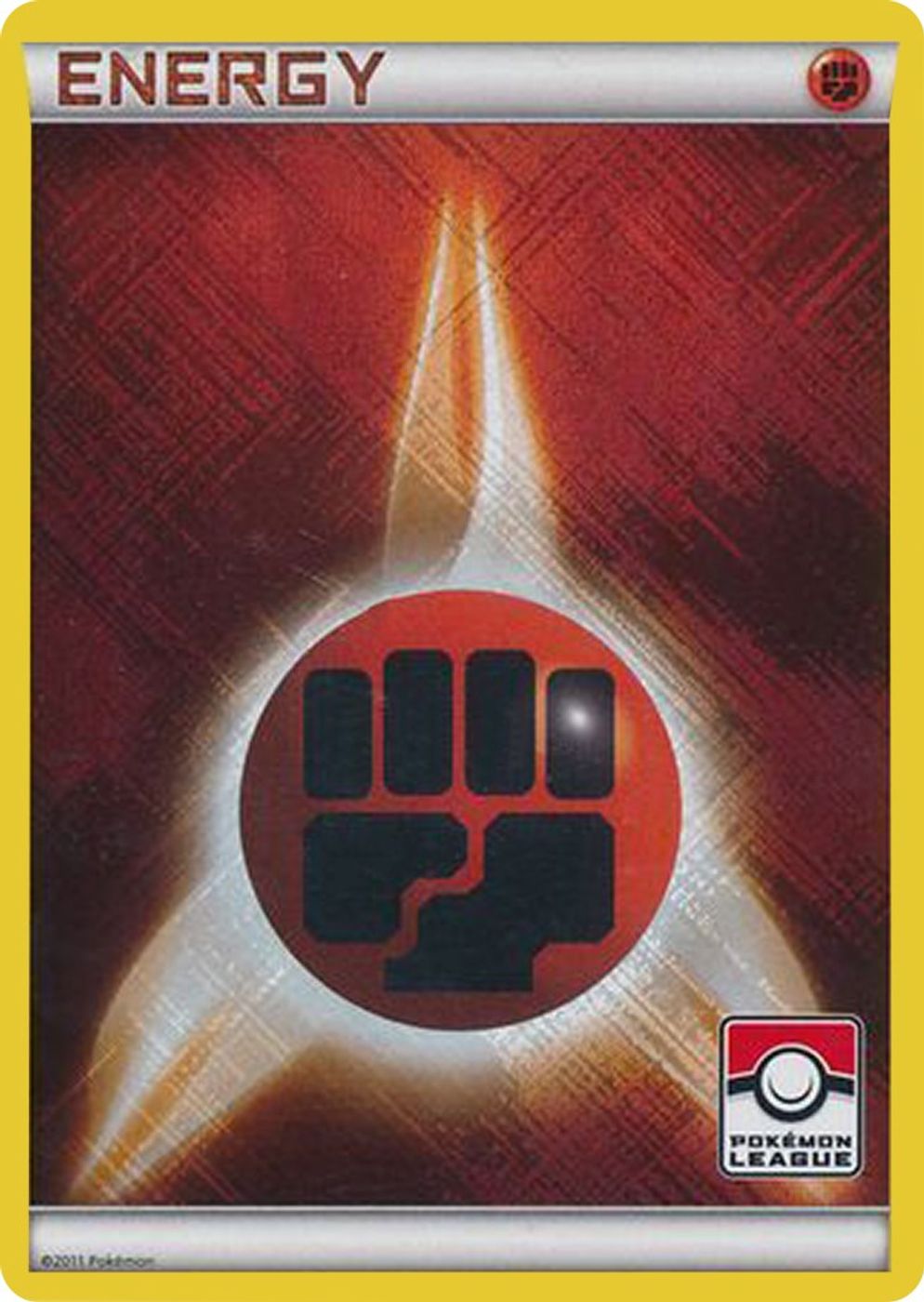 Fighting Energy (2011 Pokemon League) — League & Championship Cards