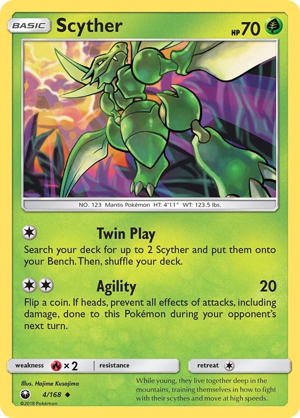 Scyther — SM - Celestial Storm