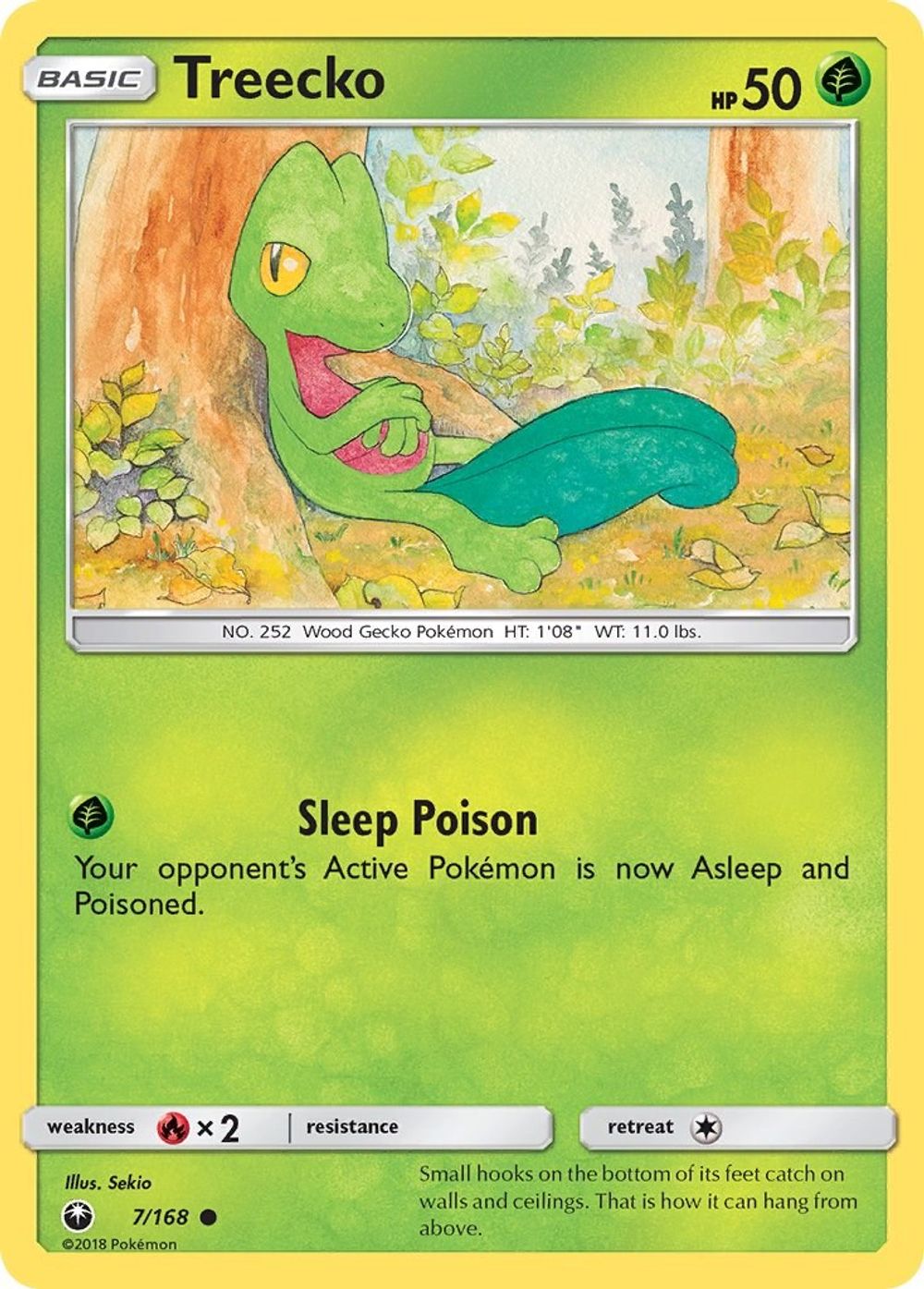 Treecko (7) — SM - Celestial Storm