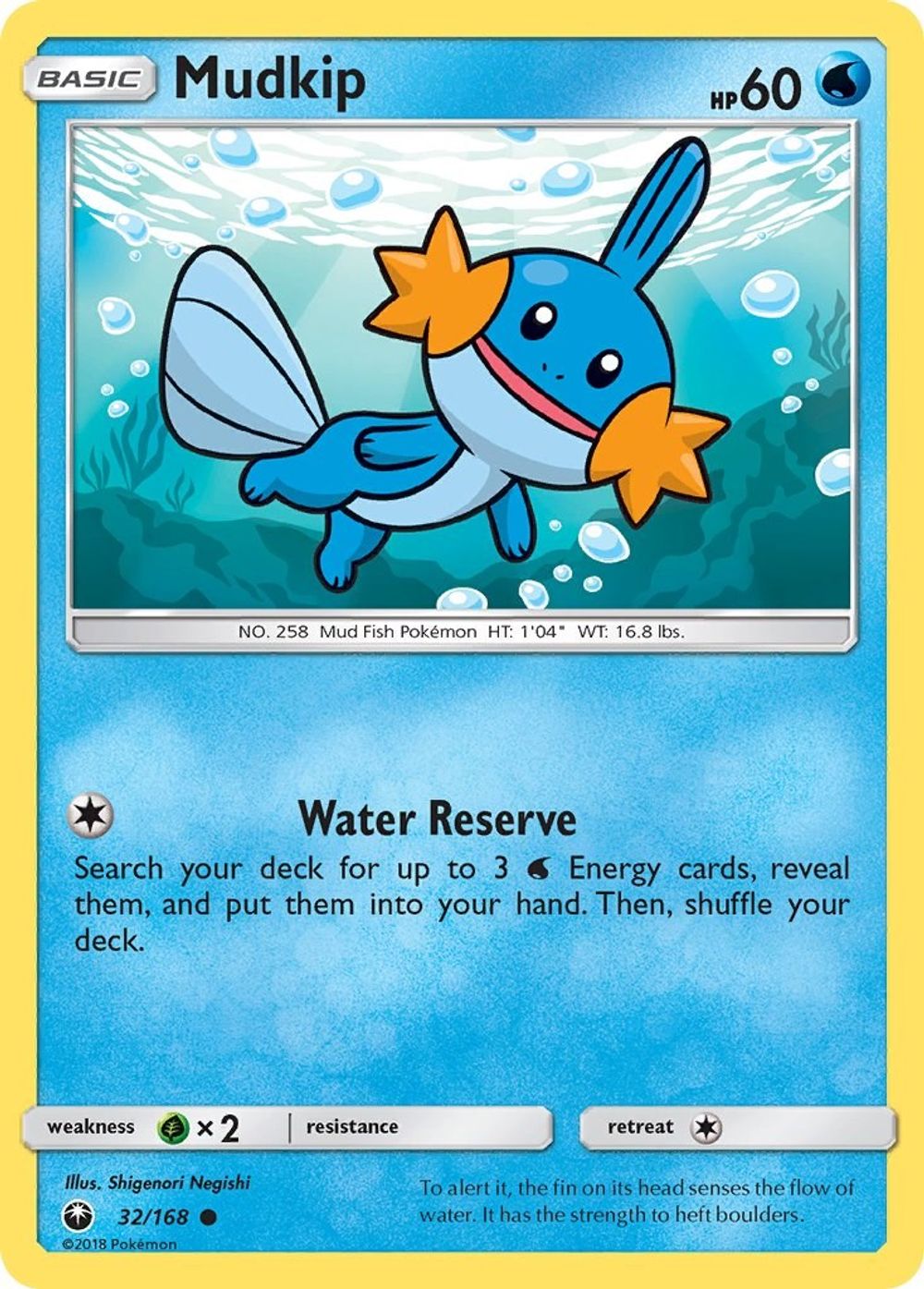 Mudkip (32) — SM - Celestial Storm