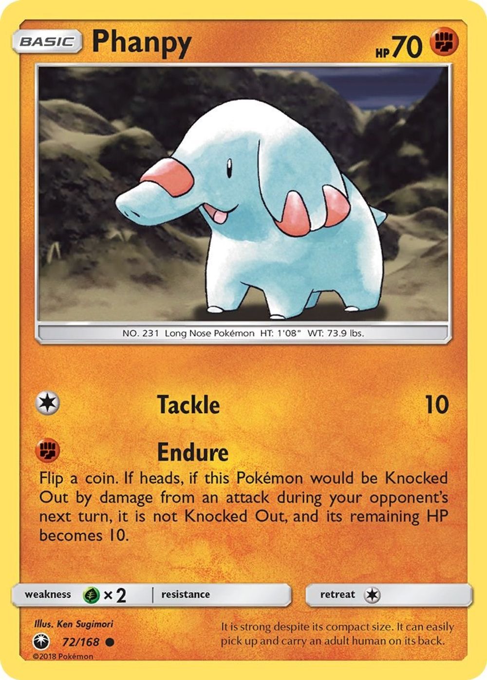 Phanpy — SM - Celestial Storm