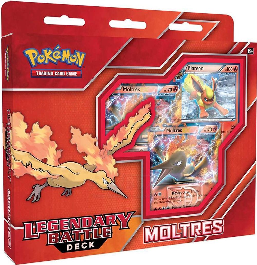 Legendary Battle Decks [Moltres] — XY - Steam Siege