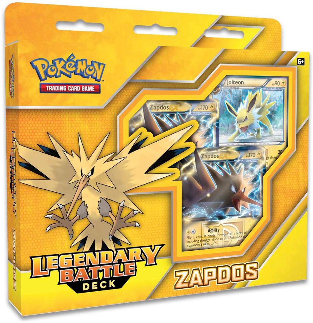 Legendary Battle Decks [Zapdos] — XY - Steam Siege