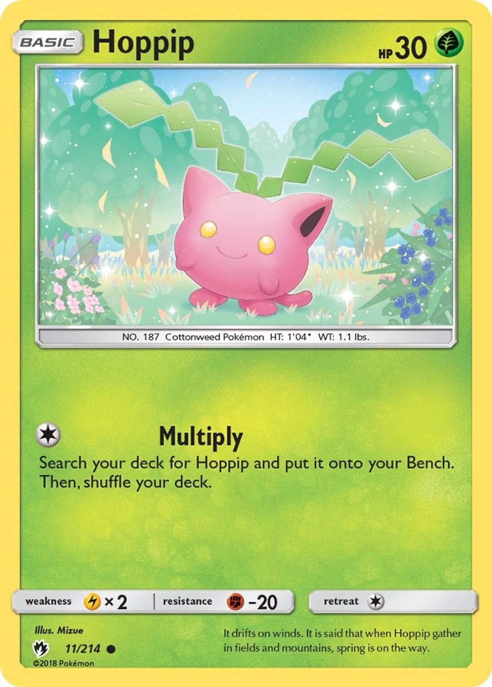 Hoppip (11) — SM - Lost Thunder