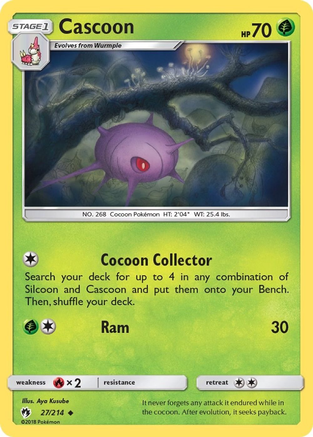 Cascoon — SM - Lost Thunder