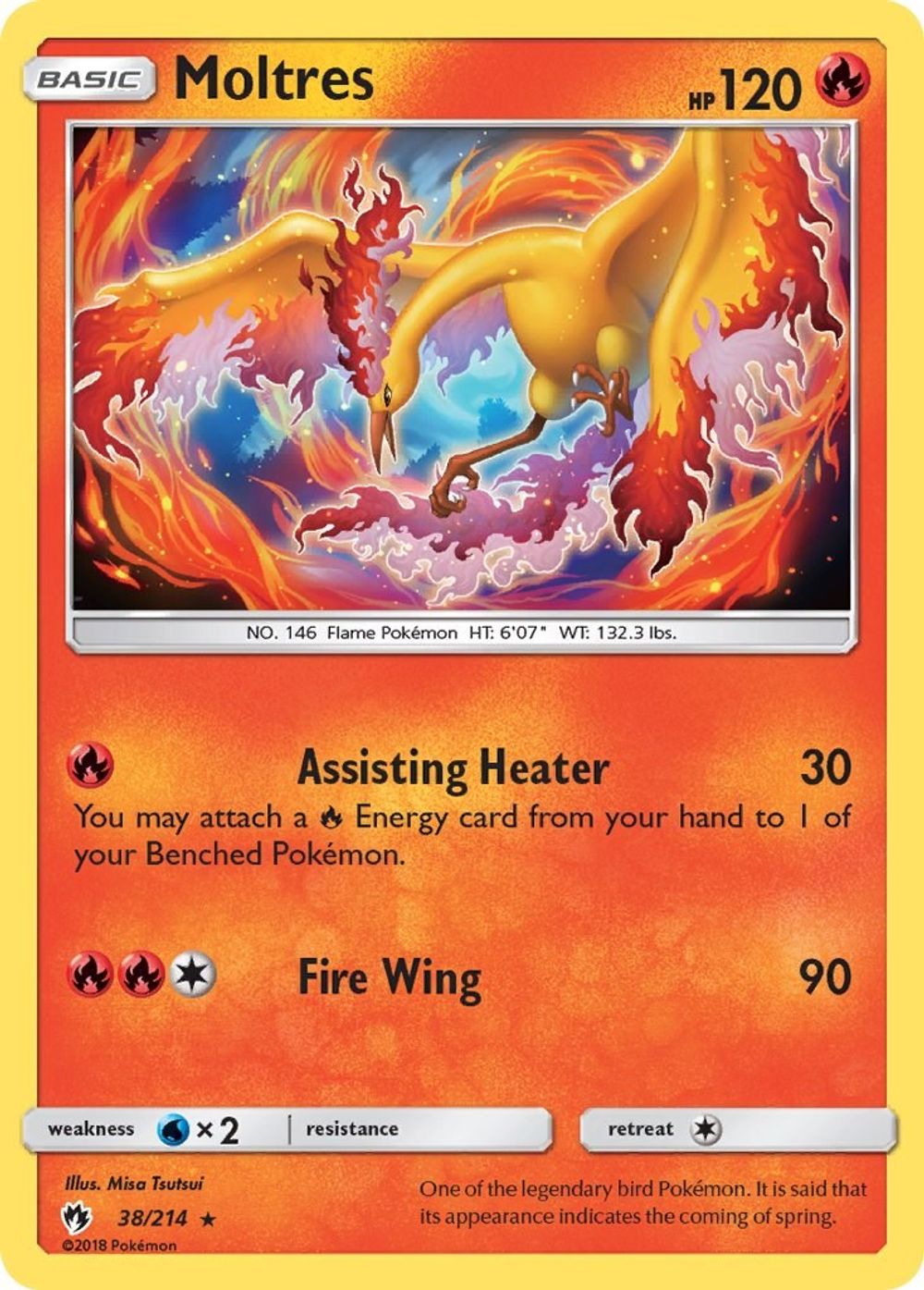 Moltres — SM - Lost Thunder