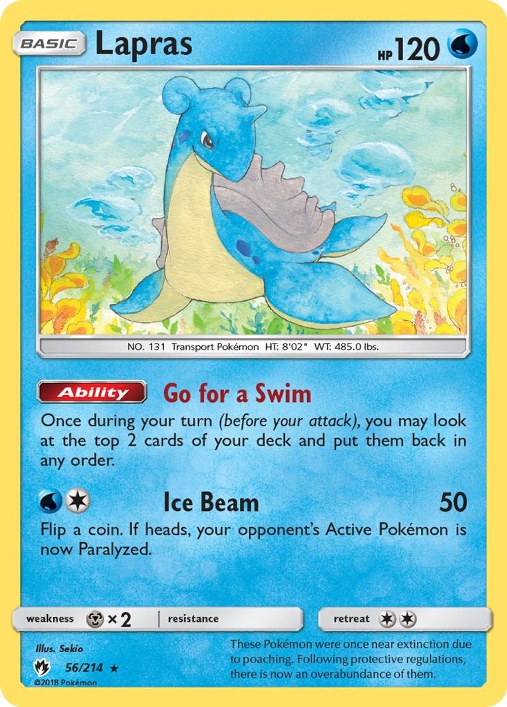 Lapras — SM - Lost Thunder