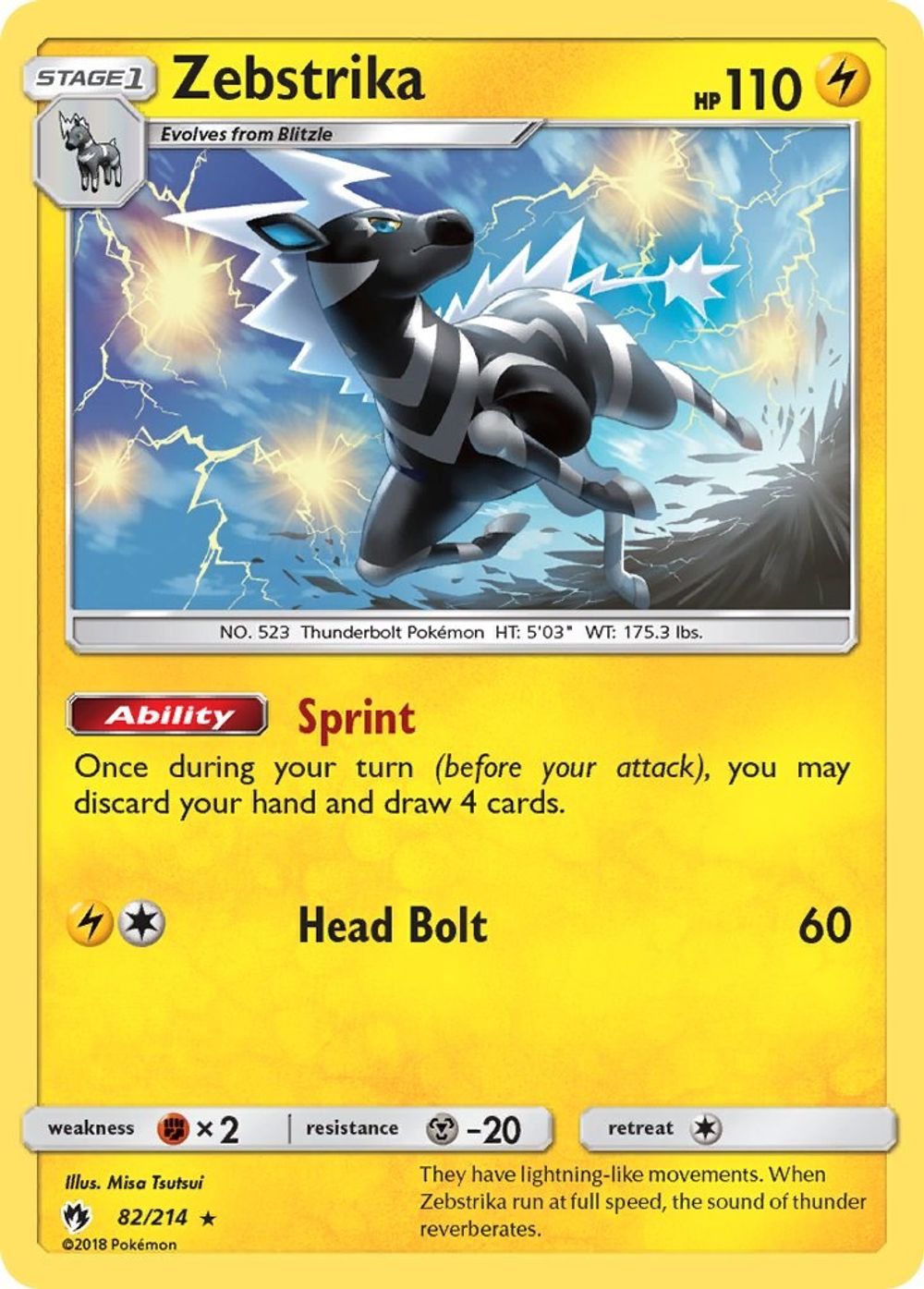 Zebstrika — SM - Lost Thunder