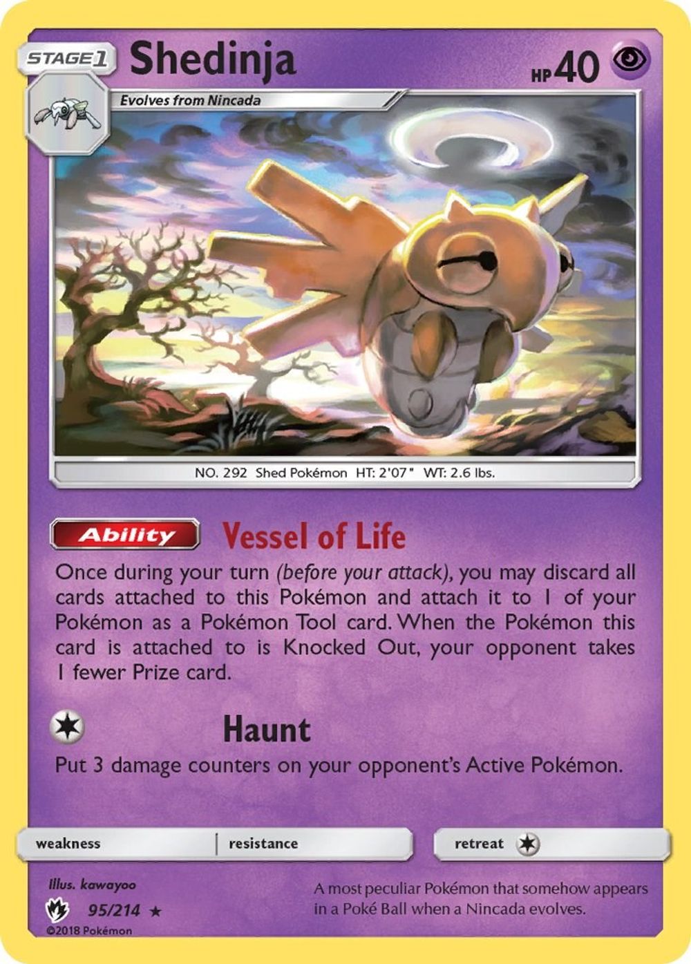Shedinja — SM - Lost Thunder