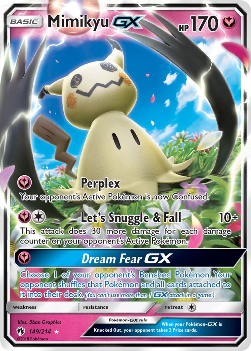 Mimikyu GX — SM - Lost Thunder