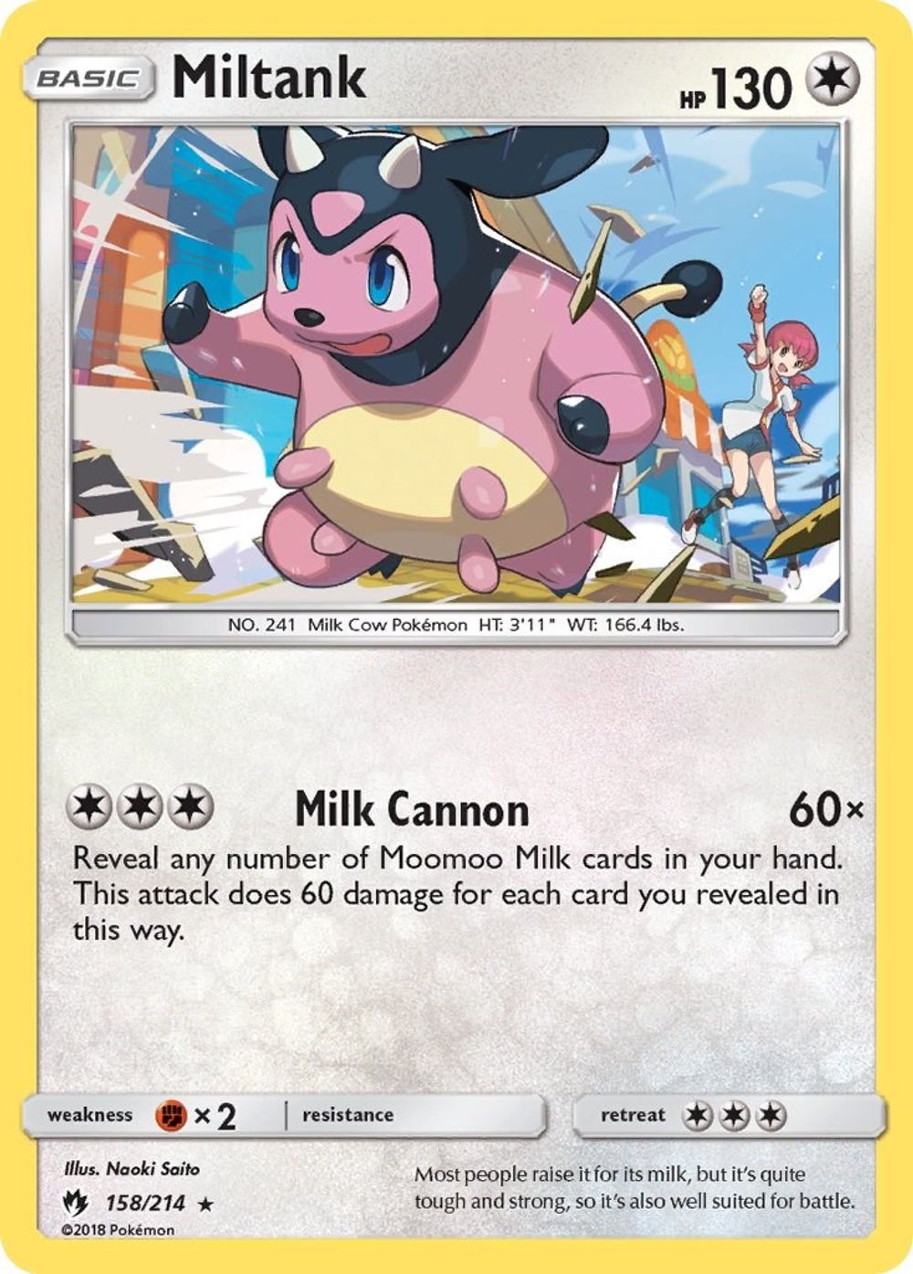 Miltank — SM - Lost Thunder