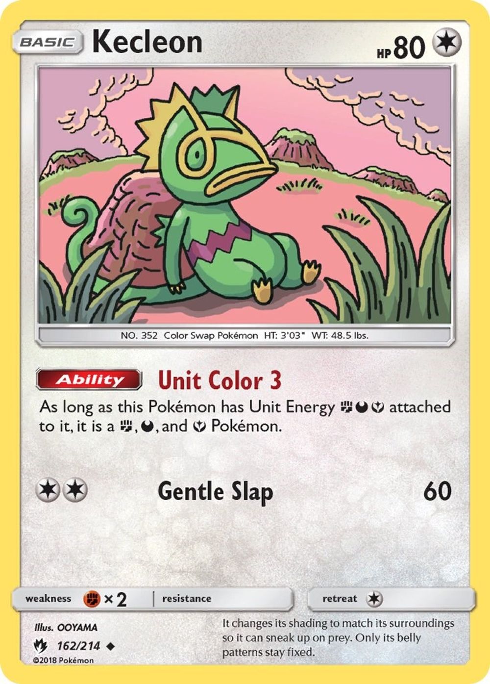Kecleon (162) — SM - Lost Thunder