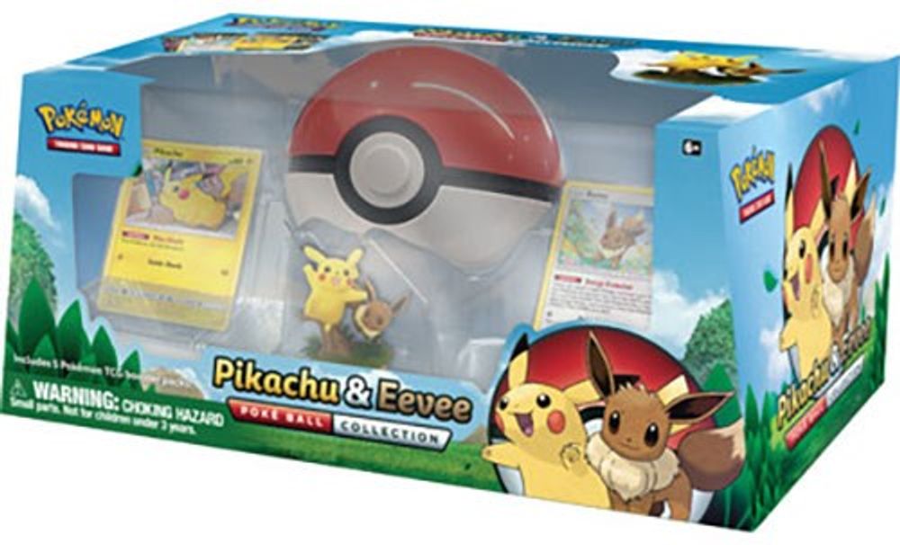 Pikachu & Eevee Poke Ball Collection — Miscellaneous Cards & Products
