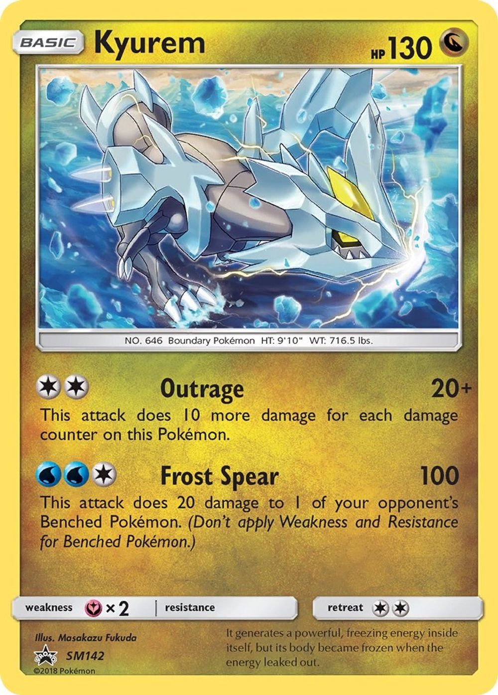 Kyurem - SM142 — SM Promos