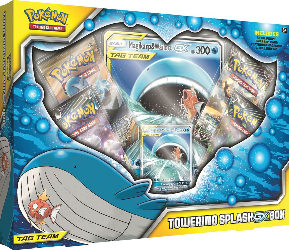 Towering Splash GX Box — SM - Team Up