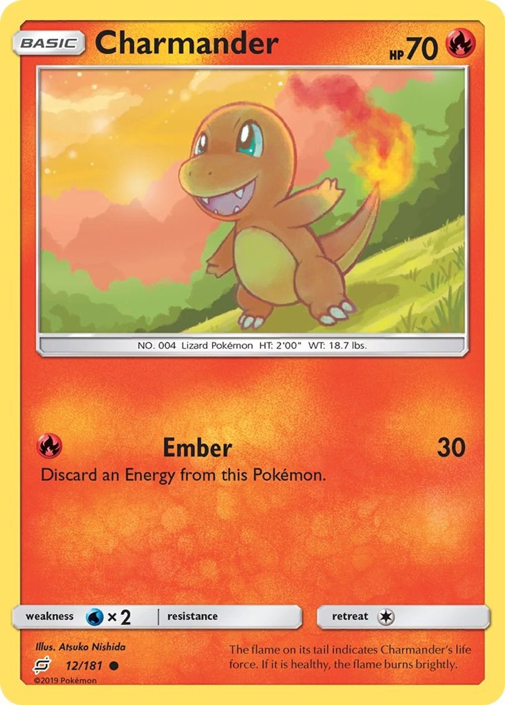 Charmander (12) — SM - Team Up